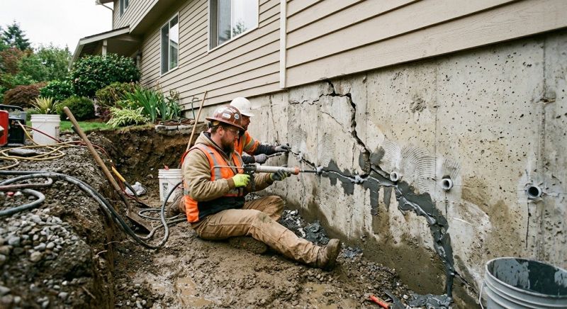 Basement Foundation Repair in Parke County, IN
