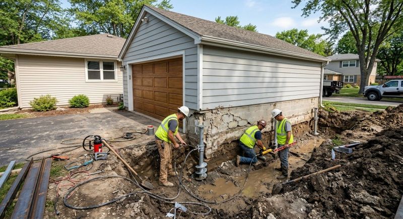 Basement Foundation Repair in Parke County, IN
