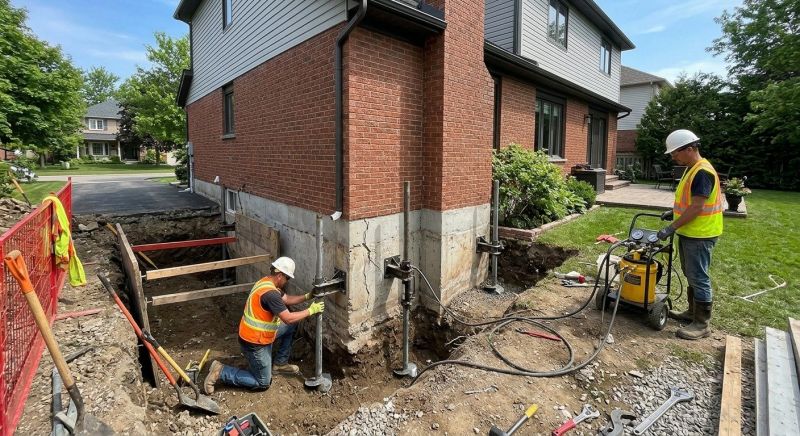Basement Underpinning in Rockville, IN