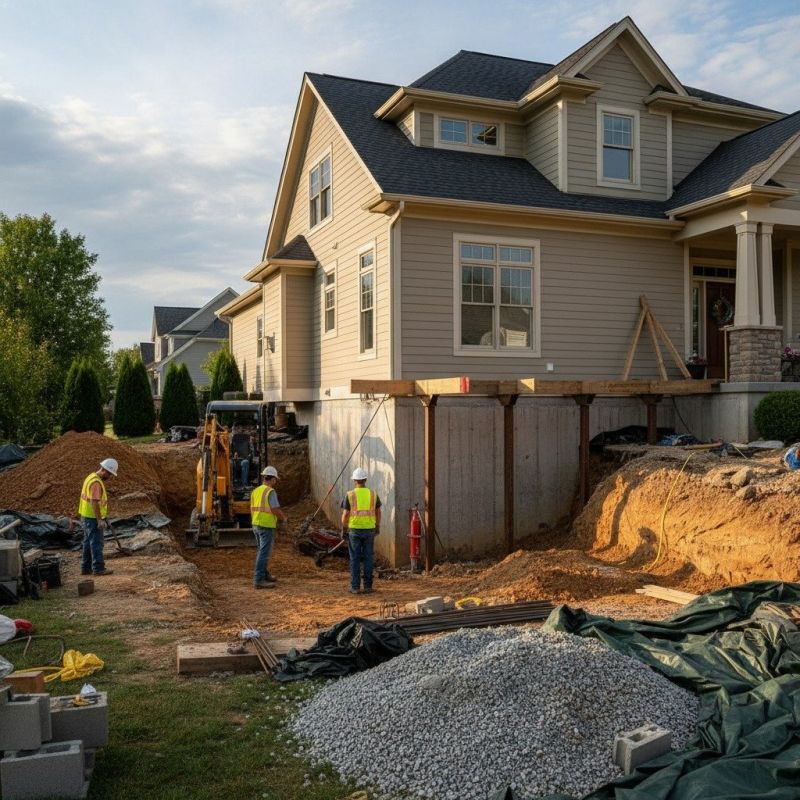 Building Foundation Repair in Greencastle, IN