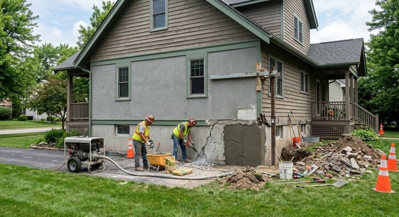 Building Foundation Repair in Parke County, IN