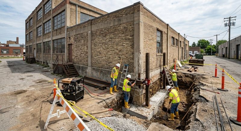 Commercial Foundation Repair in Rockville, IN