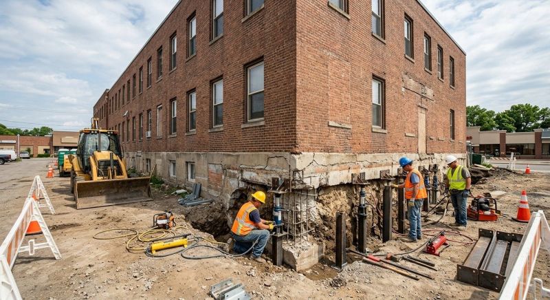 Commercial Foundation Repair in Rockville, IN