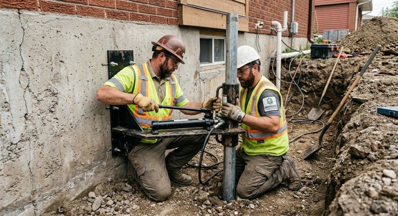 Concrete Foundation Leveling in Cayuga, IN