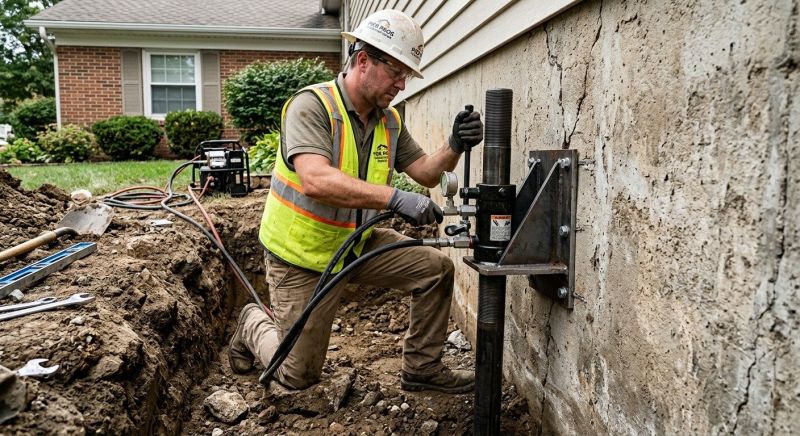 Concrete Foundation Leveling in Rockville, IN