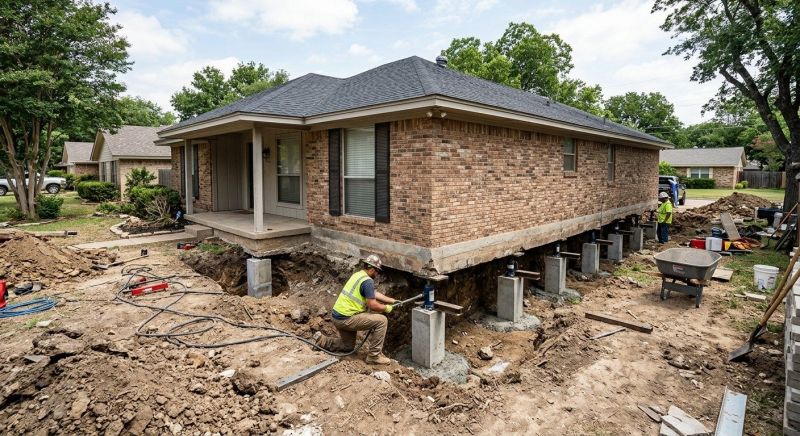 Concrete Foundation Leveling in Rockville, IN