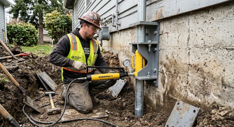 Concrete Foundation Leveling in West Terre Haute, IN
