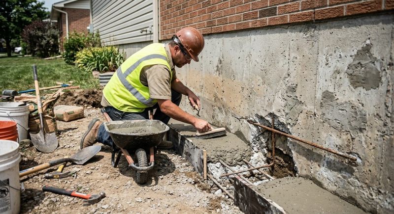 Concrete Foundation Repair in Terre Haute, IN