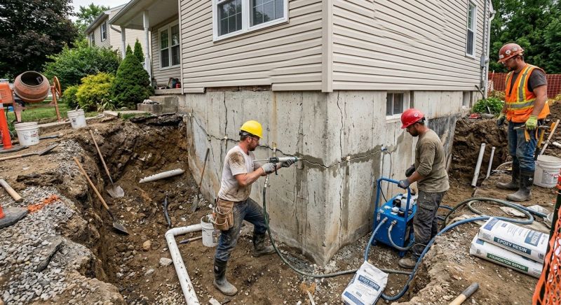 Concrete Foundation Repair in Terre Haute, IN