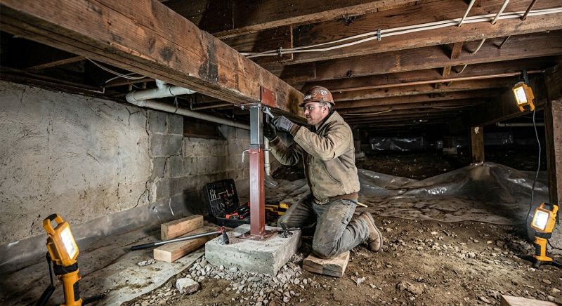 Crawlspace Foundation Repair in Clay County, IN