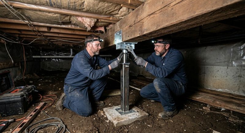 Crawlspace Foundation Repair in Greencastle, IN