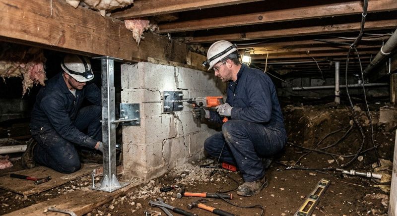 Crawlspace Foundation Repair in Terre Haute, IN