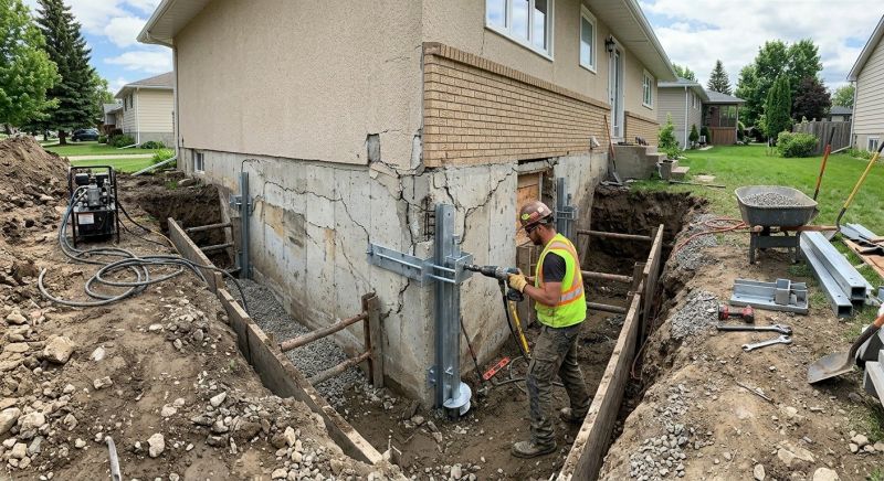 Crawlspace Structural Repair in Rockville, IN