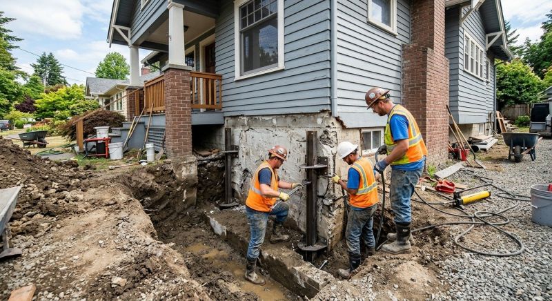 Deep Foundation Repair in Rockville, IN