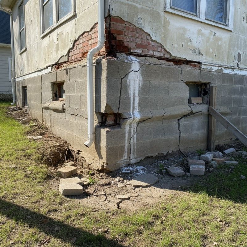 Foundation Crack Repair in Parke County, IN