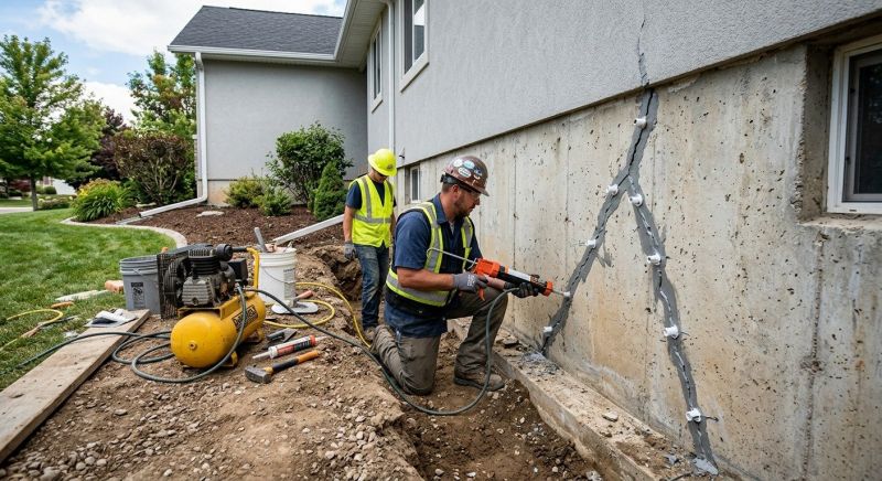 Foundation Damage Repair in Parke County, IN