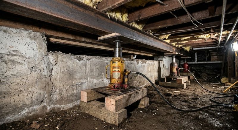 Foundation Jacking in Clay County, IN