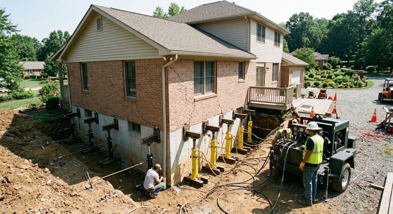 Foundation Jacking in Rockville, IN