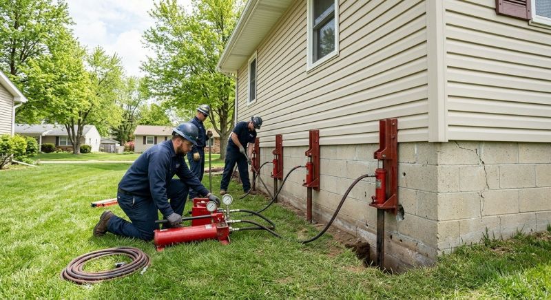 Foundation Jacking in Parke County, IN