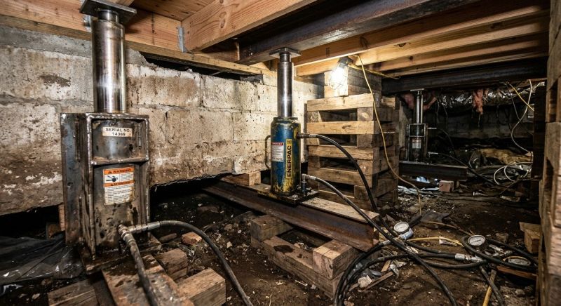 Foundation Jacking in Terre Haute, IN