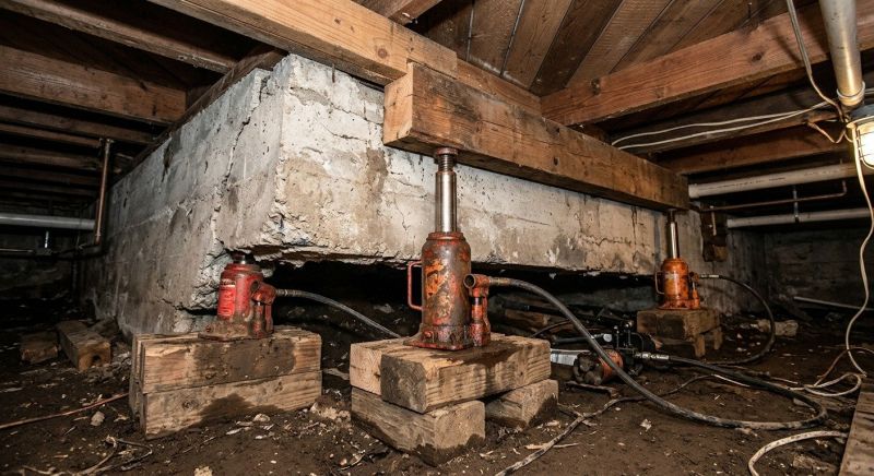 Foundation Jacking in Terre Haute, IN
