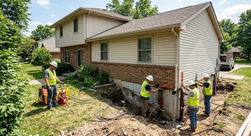 Foundation Jacking in West Terre Haute, IN