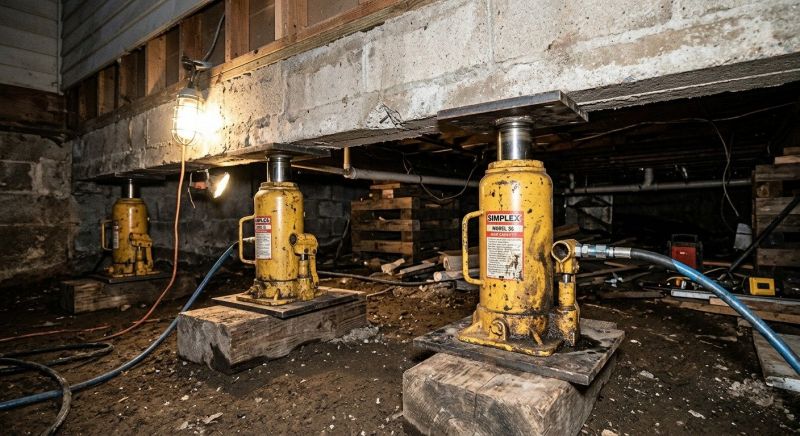 Foundation Jacking in West Terre Haute, IN