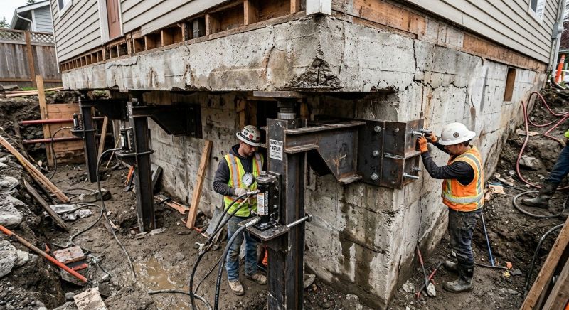 Foundation Lifting in Clay County, IN