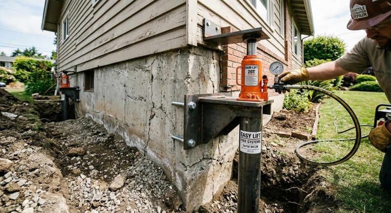 Foundation Lifting in Terre Haute, IN