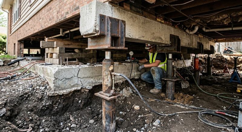 Foundation Lifting in West Terre Haute, IN