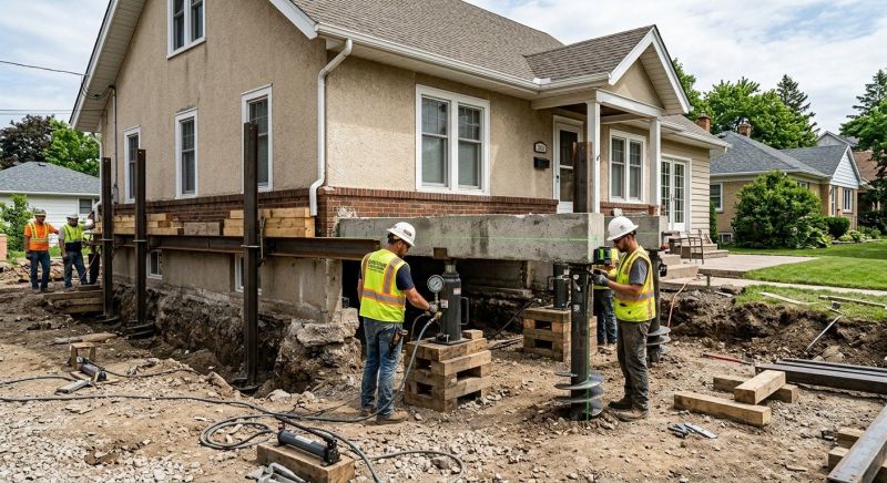 Foundation Releveling in Rockville, IN