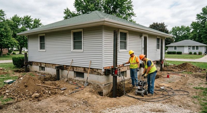 Foundation Releveling in Rockville, IN