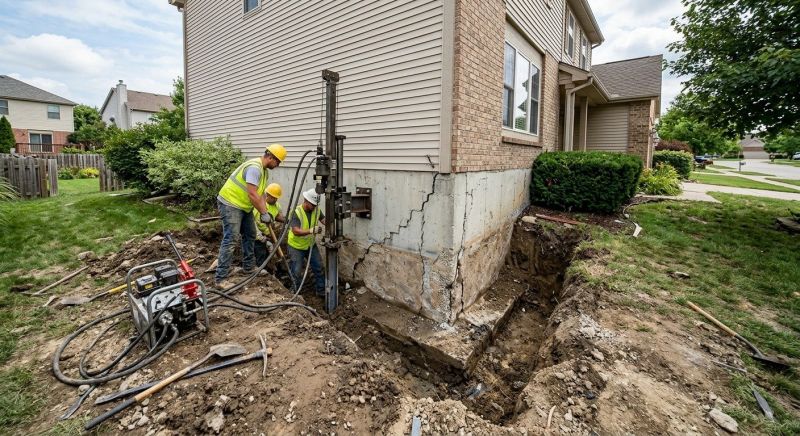 Foundation Renovation in Rockville, IN