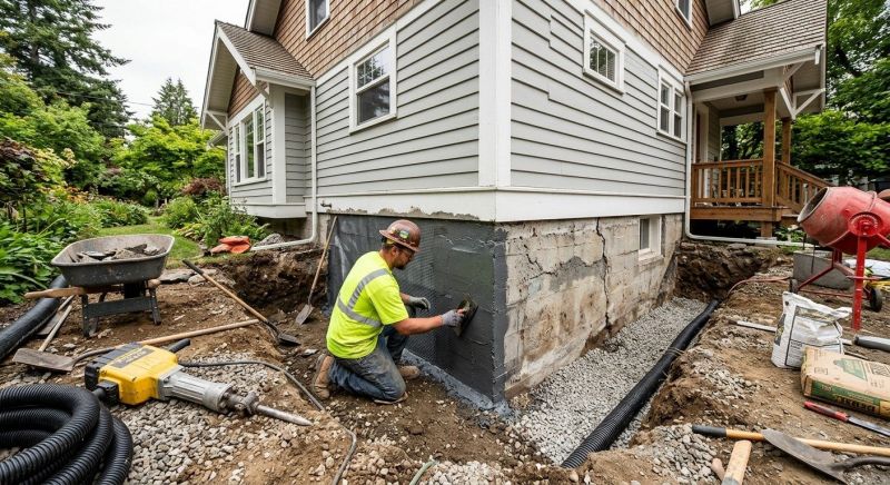 Foundation Renovation in Rockville, IN