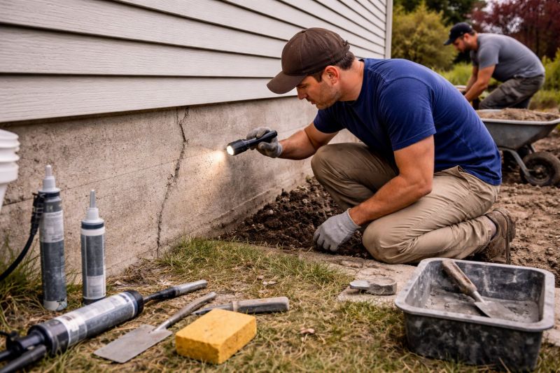 Foundation Repair in Greencastle, IN