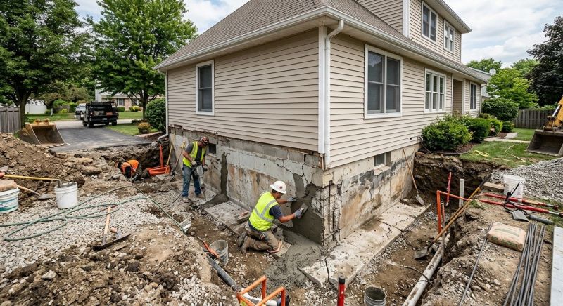 Foundation Restoration in Rockville, IN