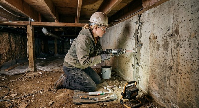 Foundation Restoration in Rockville, IN