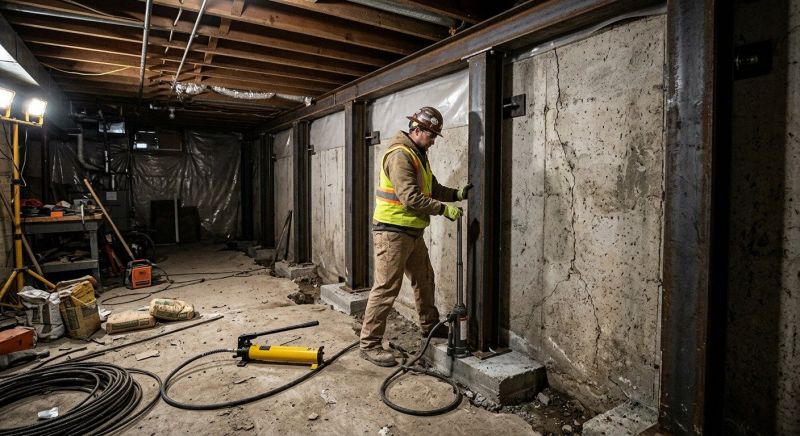 Foundation Stabilizing in Greencastle, IN