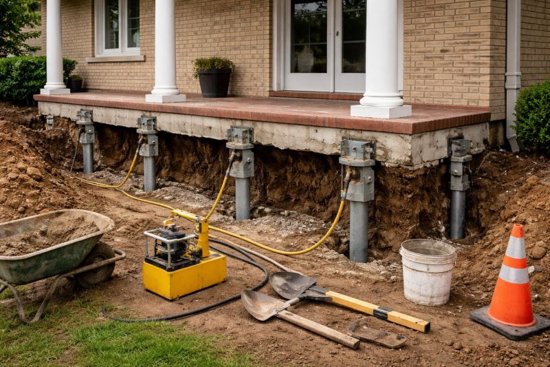 Foundation Stabilizing in Rockville, IN