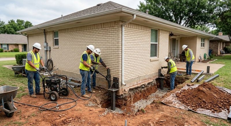 Foundation Stabilizing in Terre Haute, IN