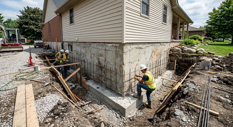 Foundation Strengthening in Rockville, IN
