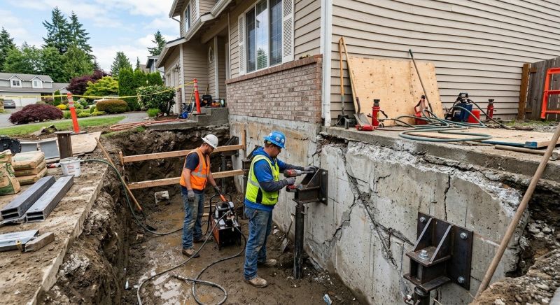 Foundation Strengthening in Rockville, IN