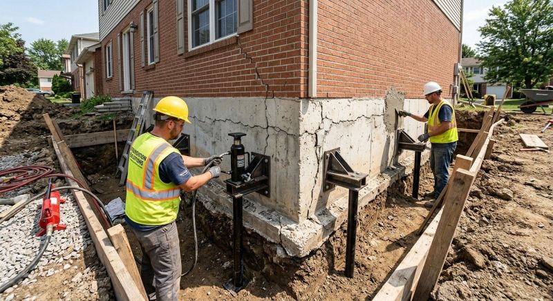 Foundation Structural Repair in Brazil, IN