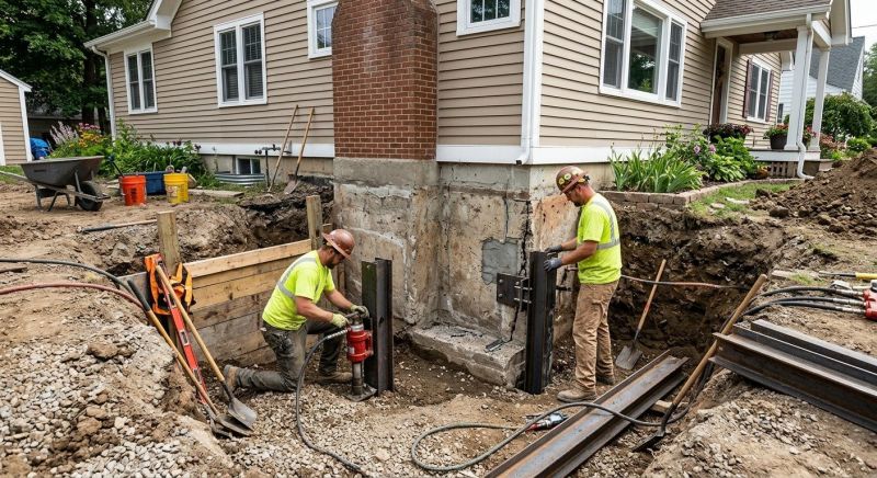 Home Foundation Repair in Greencastle, IN