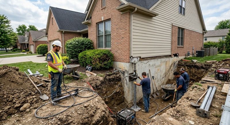 Home Foundation Repair in Rockville, IN