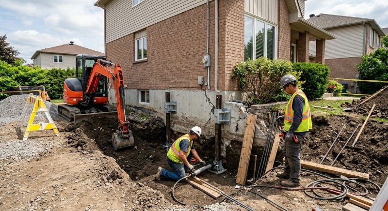 House Foundation Repair in Terre Haute, IN