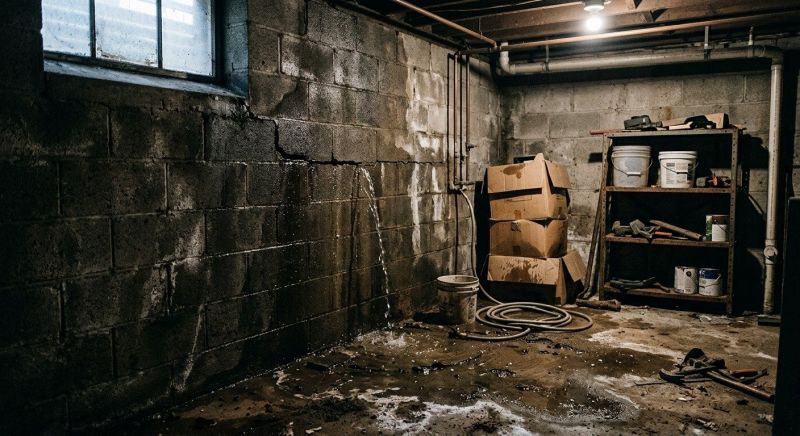 Leaking Foundation Repair in Rockville, IN