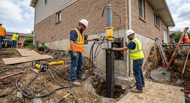 Settling Foundation Service in Rockville, IN