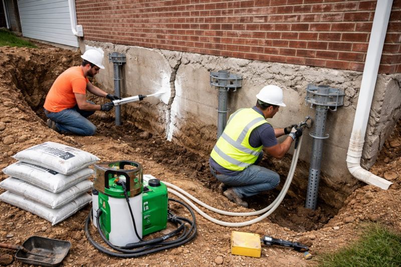 Structural Foundation Repair in West Terre Haute, IN