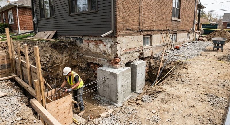 Structural Underpinning in Rockville, IN